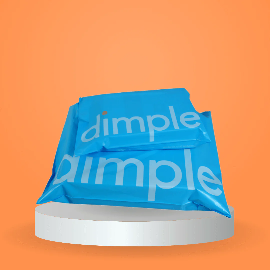 Dimple custom compostable mailer